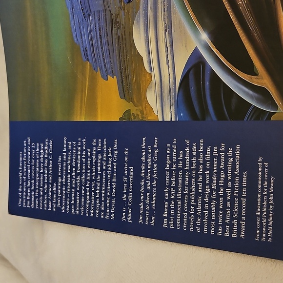 Transluminal The Paintings of Jim Burns 1999 Collectible Paperback Book - Picture 4 of 16
